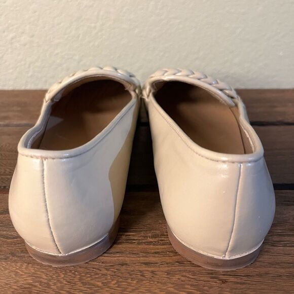 NWOB Coutgo Faux Leather Comfy Loafers Cream Color Women’s Size 6 - Picture 2 of 6